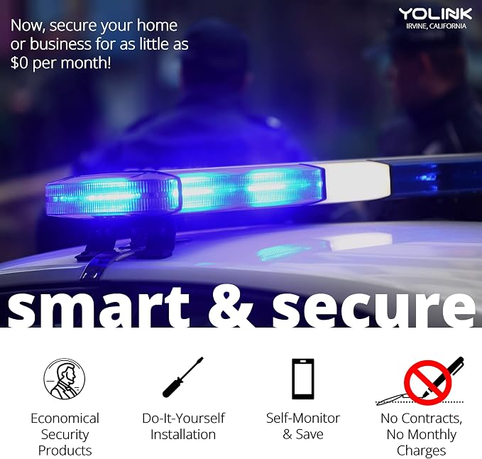 Smart Siren Alarm, Wireless Home Security Alarm
