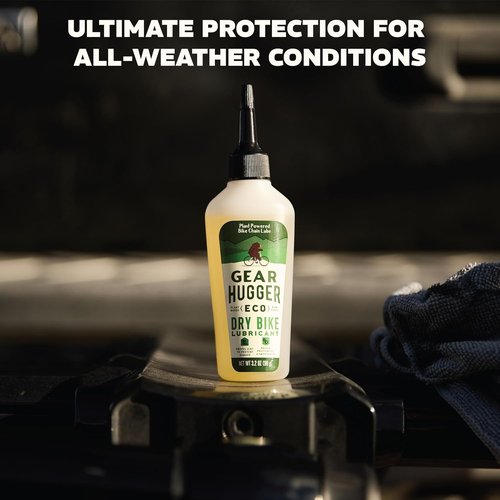 Gear Hugger - Eco-Friendly Dry Lube & Degreaser | Long-Lasting Plant-Based Bike Chain Cleaner
