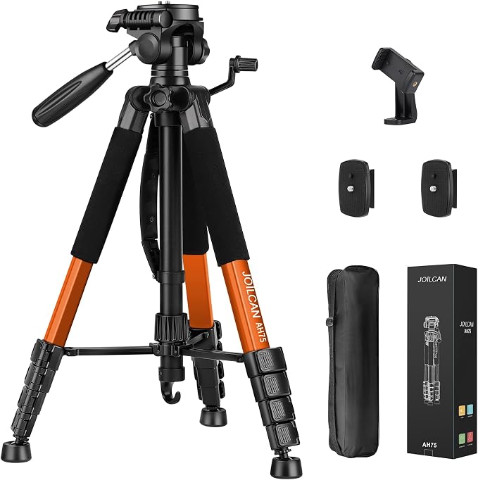 JOILCAN Tripod Camera Tripods, Heavy Duty Tall Cameras Tripod Stand,