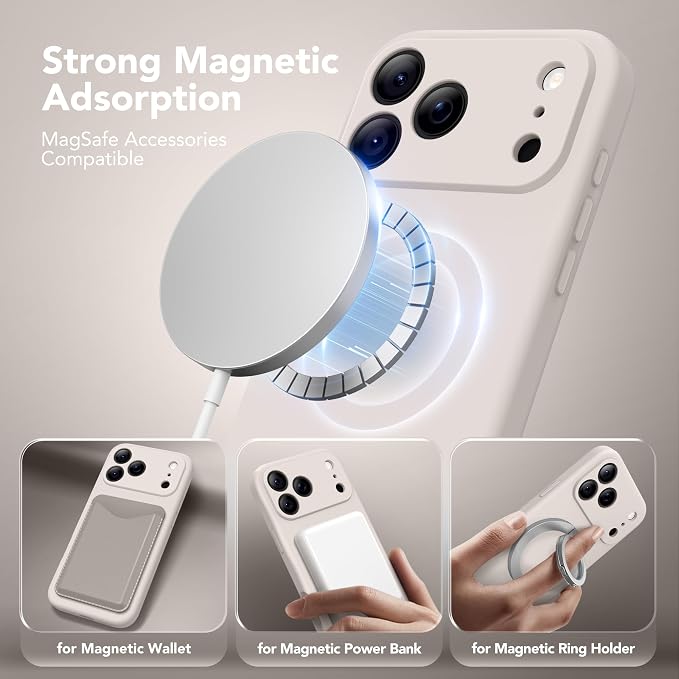 Magnetic for iPhone 17 Pro Case, Compatible