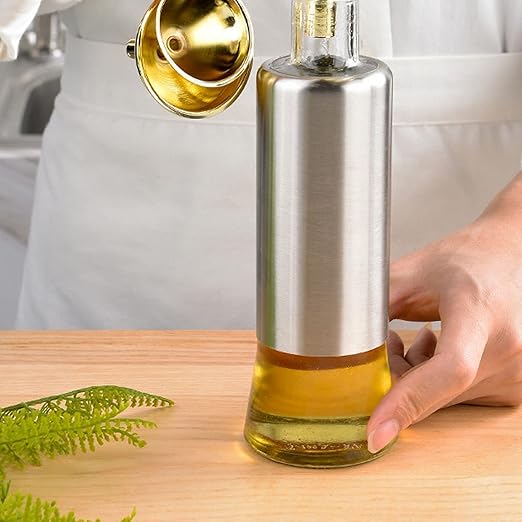Zerodis Gold Stainless Steel Funnel Set with Narrow Valve Rod and Side Handle for Small Bottles and Containers