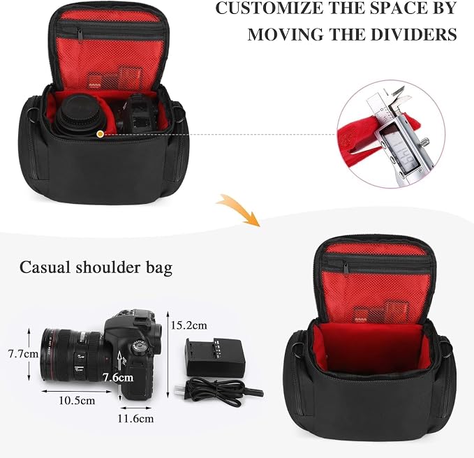 G-raphy Camera Bag Case Small Camera Sling Bags Camera Photography Accessories