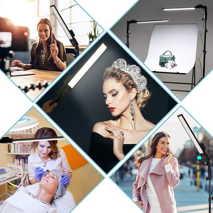 LED Video Light Battery Powered Photography Light Portable Handheld Wand