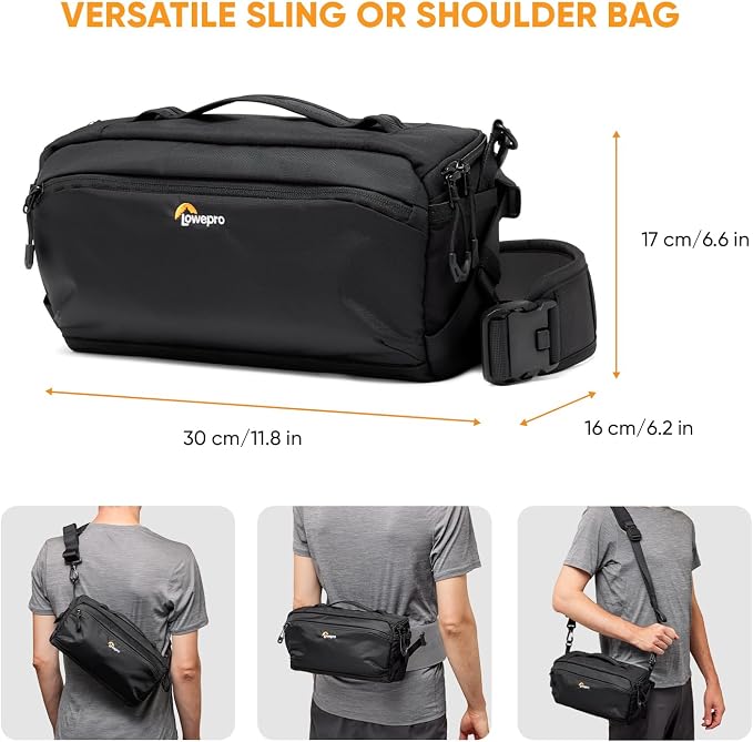 Lowepro ProTactic Lite SLX 120 AW III Camera Sling Bag, Professional Camera