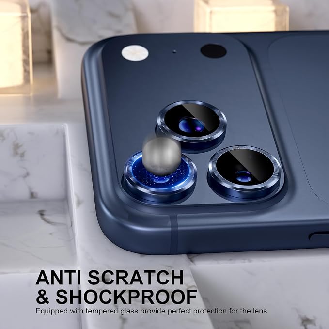 Choiche Compatible for iPhone 17 Pro/iPhone 17 Pro Max Camera Lens Protector