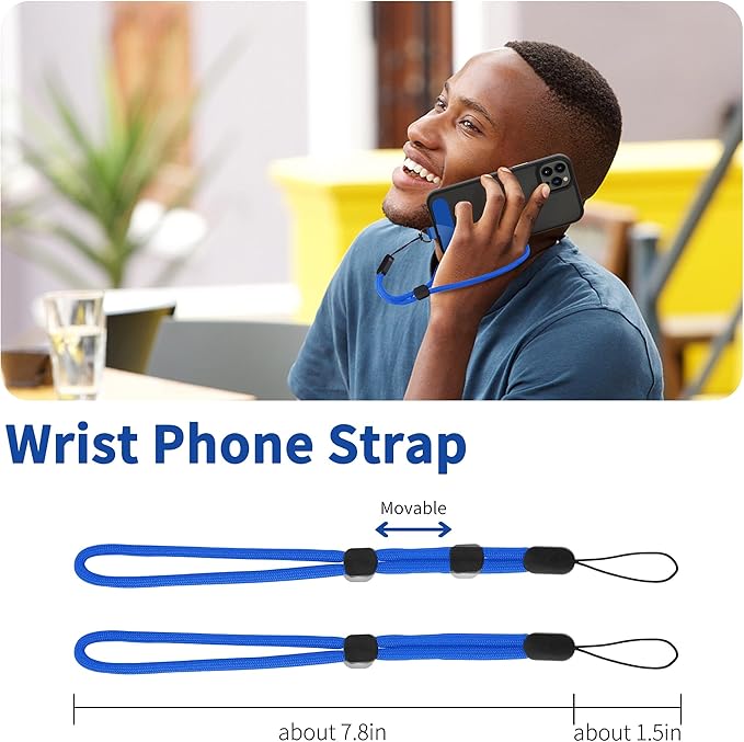 CACOE Phone Lanyard 2 Pcs-1 Pcs Adjustable Neck Strap, Universal Crossbody