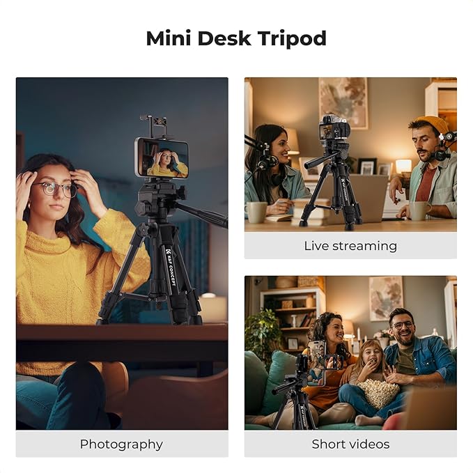 K&F CONCEPT 25" Mini Desk Tripod