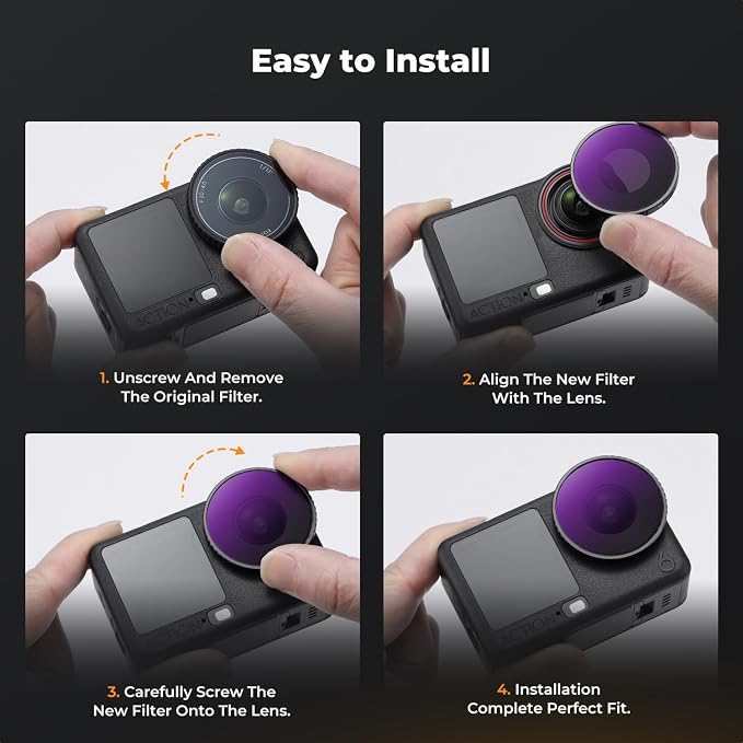 K&F CONCEPT ND Filter Kit Compatible