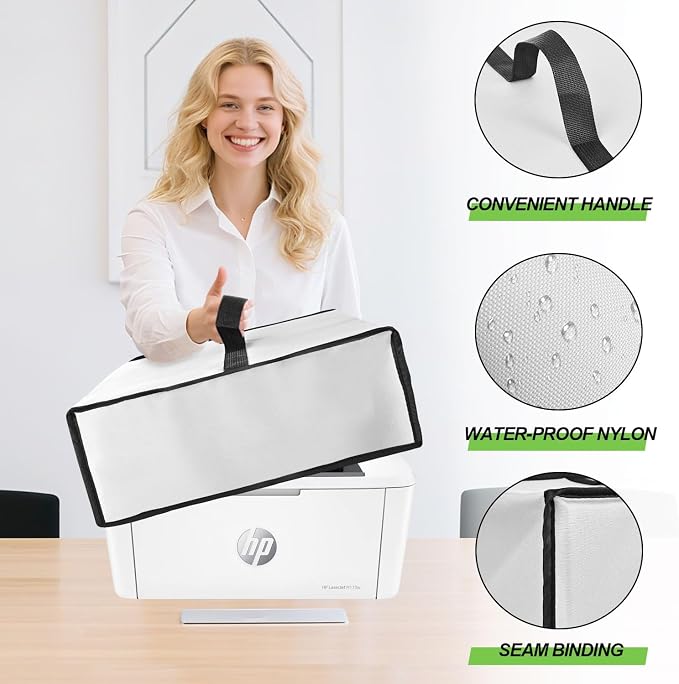 Printer Cover for HP, Waterproof Anti-Static Dust-Proof Thick Printer Cover