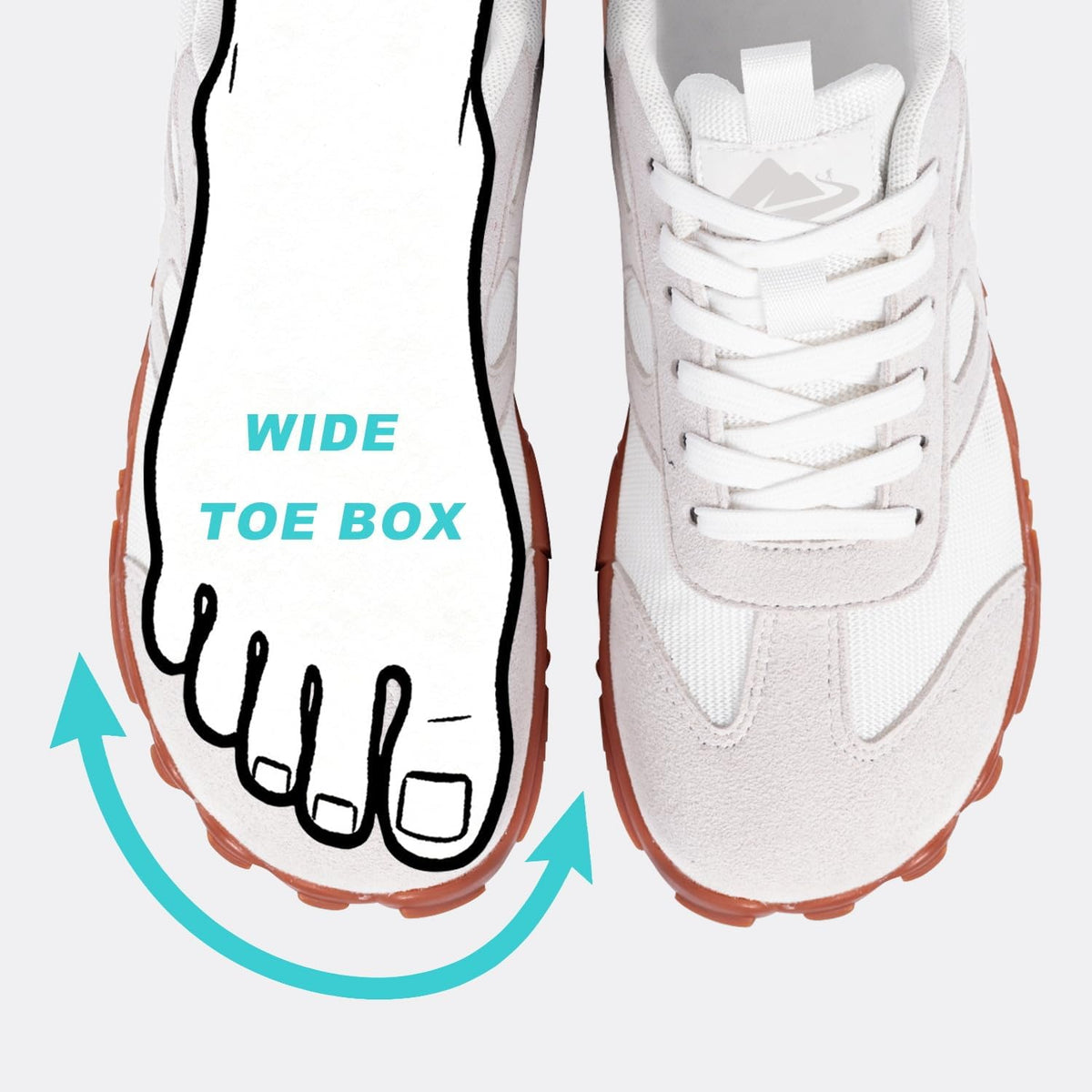 Skiennix Barefoot Trail Running Shoes - Minimalist Sneakers for Men & Women | Wide Toe Box, Grounding Design
