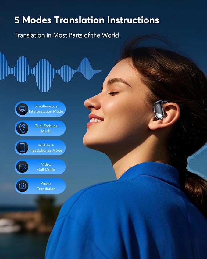 Paekole AI Translation Earbud Real Time