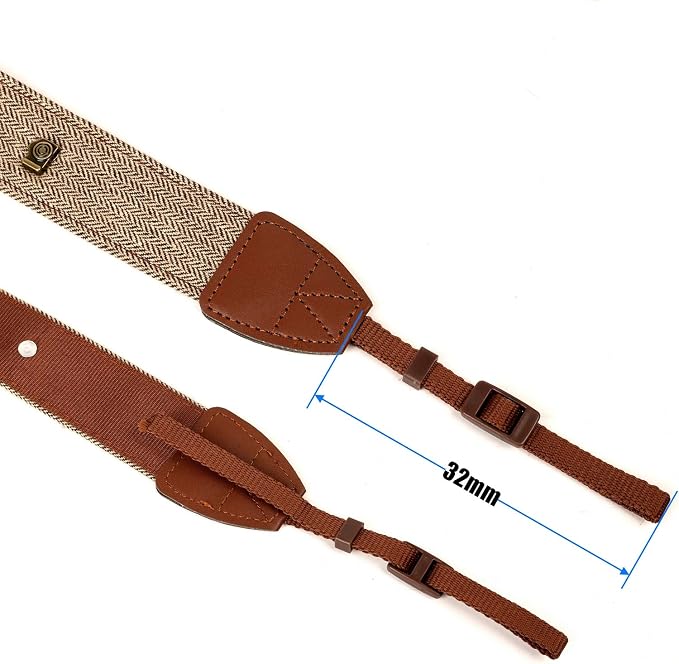 Camera Strap Canvas Brown Shoulder Strap