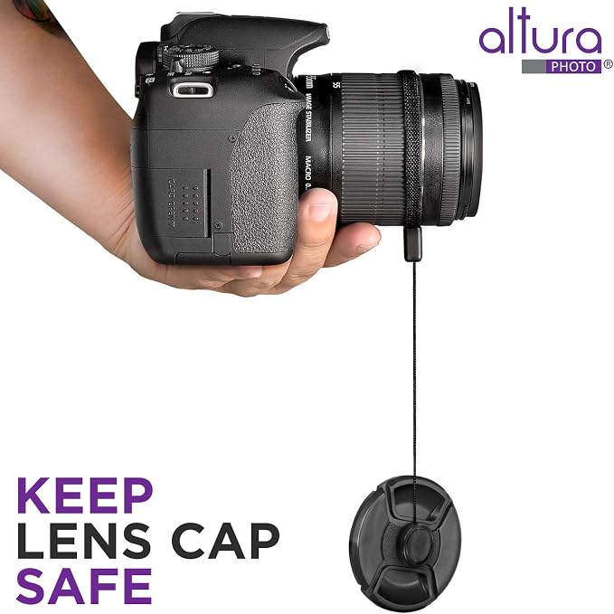 Altura Photo 5 Pcs Lens Cap Leash