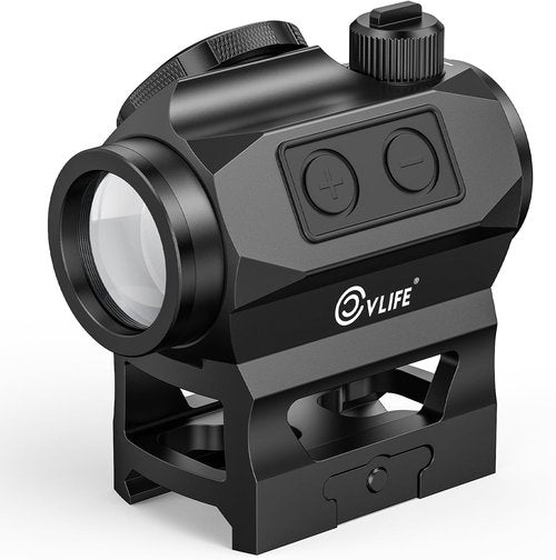 CVLIFE Red/Green Dot Sight - 1x20mm Waterproof & Shockproof Rifle Scope with Motion Awake Feature