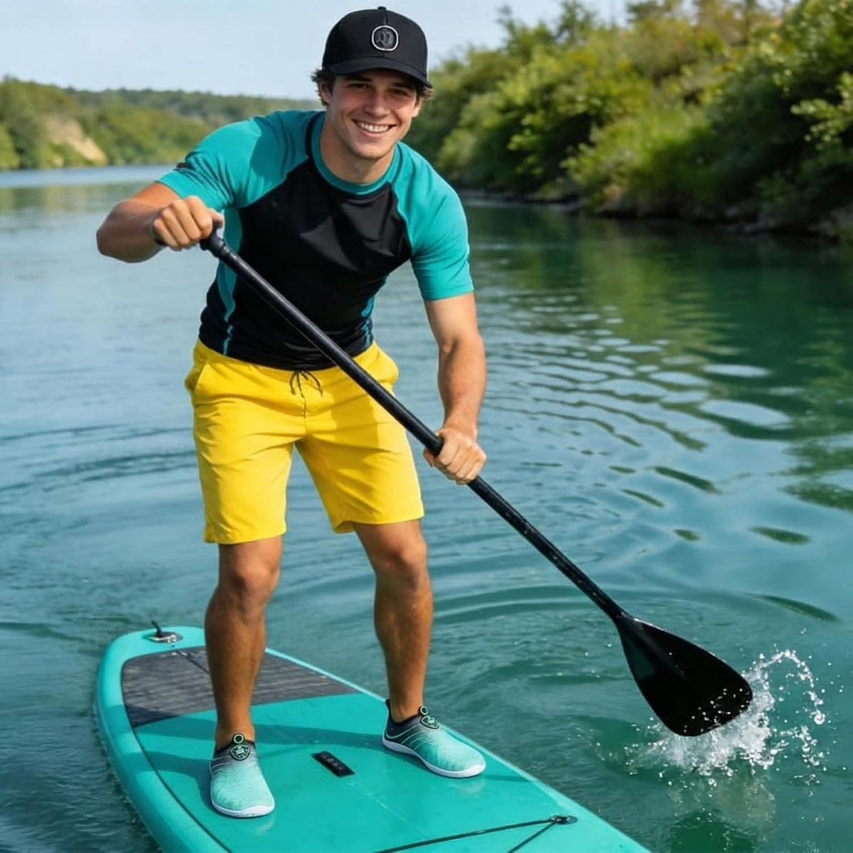 Spesoul Water Shoes - Breathable Quick-Dry Aqua Socks for Men & Women | Ideal for Hiking, Swimming, Surfing, Yoga