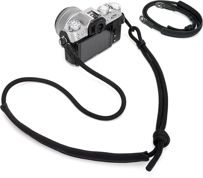 128cm Adjustable Vintage Braided Rope Camera Neck Shoulder Strap Lanyard