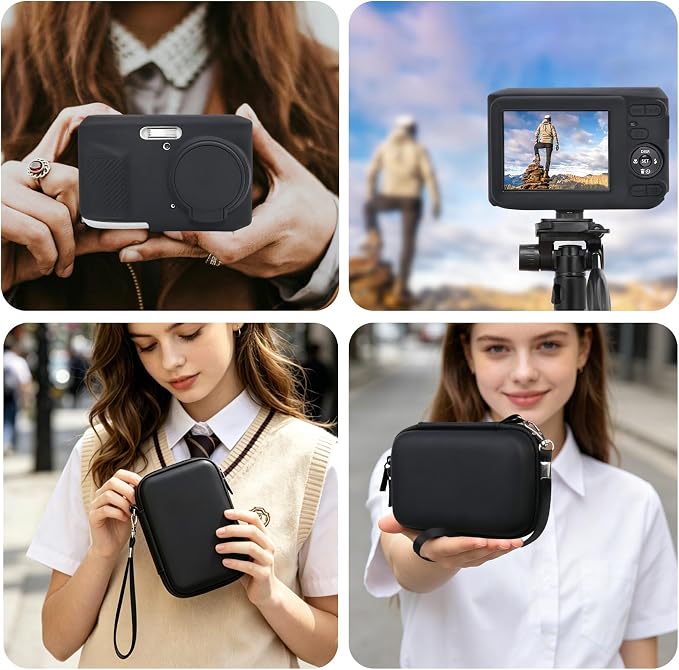 RAIALL Camera Case for KODAK PIXPRO FZ45 Digital Camera, 1* Hard Carrying Case