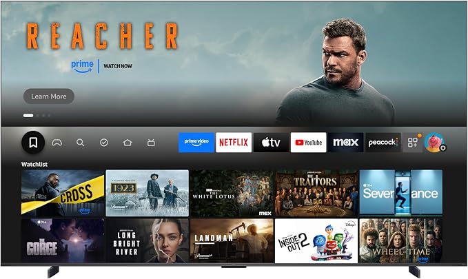 TCL 98 Inch Class QM64L Series | Mini LED QLED 4K HDR Smart Fire TV | 98QM64L, 2026 | 120Hz-144Hz High Brightness, Dolby Vision Atmos, Alexa+ Voice Remote AI Streaming Television | Amazon Exclusive