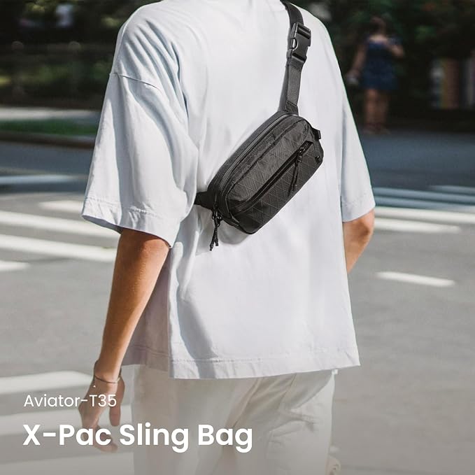 tomtoc 1.5L X-Pac Sling Bag
