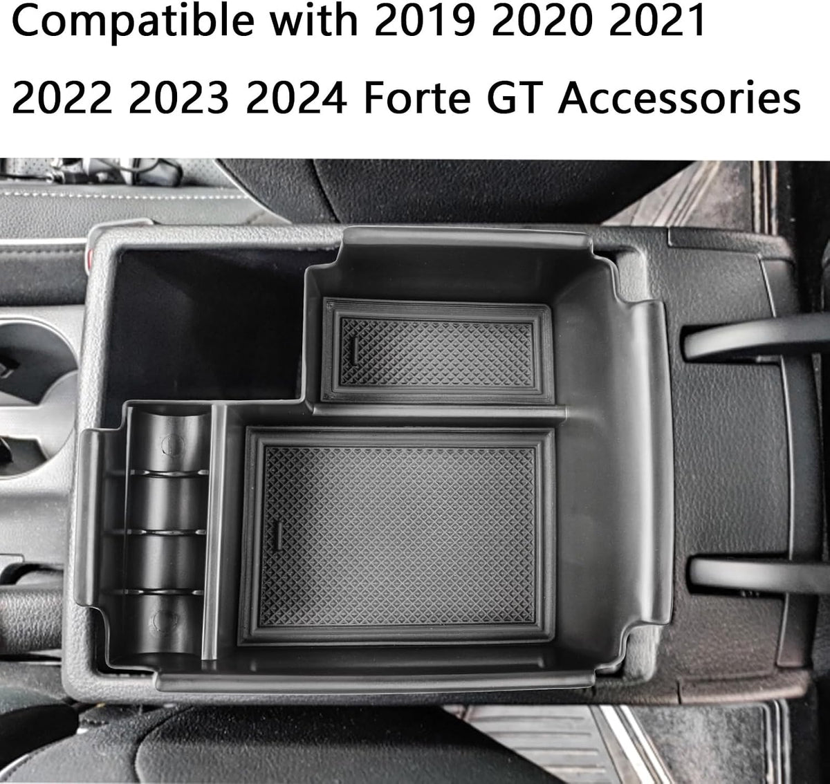 Center Console Organizer Tray for Kia Forte GT 2019-2023 2024 Accessories