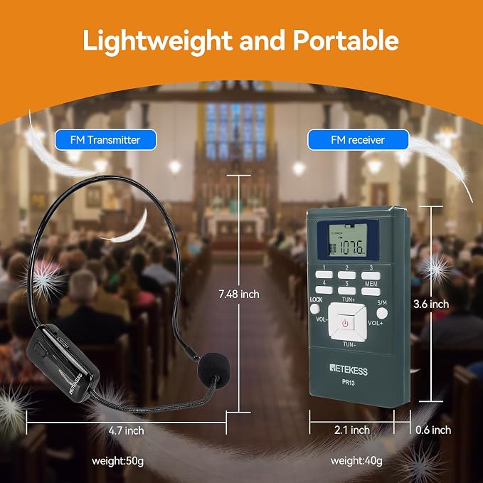 Retekess Church Translation System