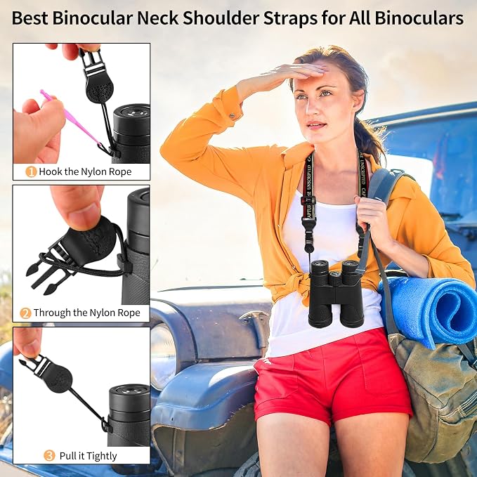 FIEIL Letter Slogan Shoulder Strap, Adjustable Camera Strap