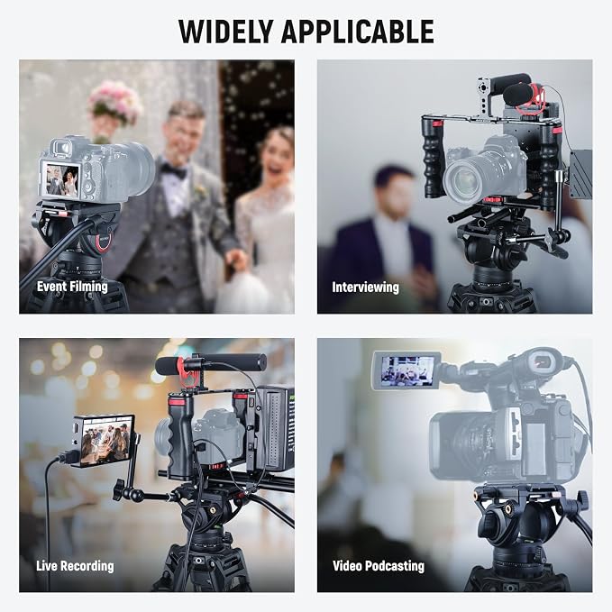 NEEWER 76" Video Camera Tripod