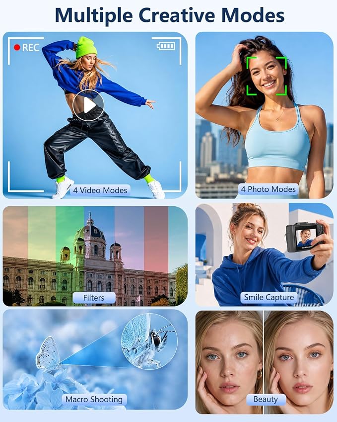 5K Digital Camera for Photography