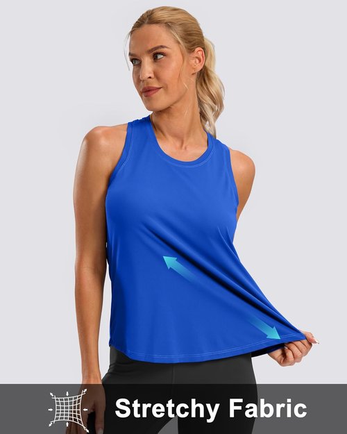 G Gradual Women's Racerback Workout Tank Top - Loose Fit Athletic Yoga Shirt for Running & Gym