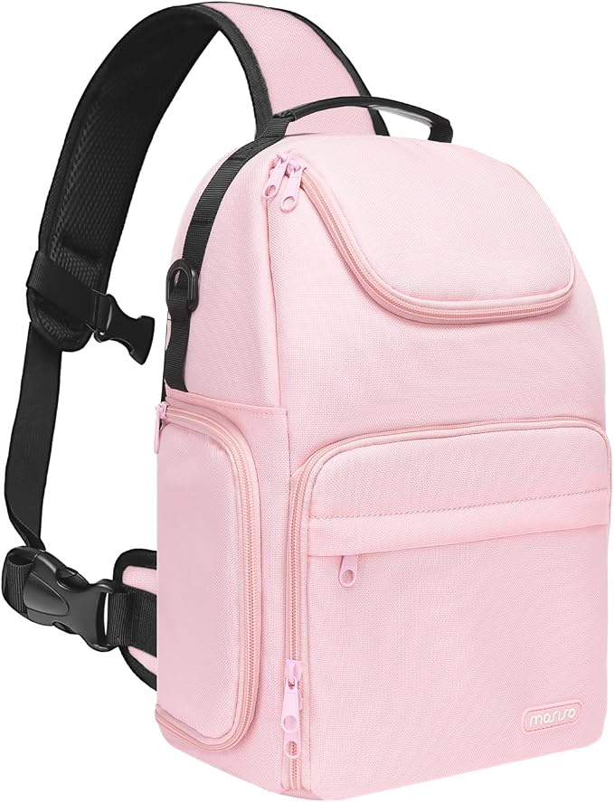 MOSISO Camera Sling Bag, DSLR/SLR/Mirrorless Camera Case Crossbody Photography