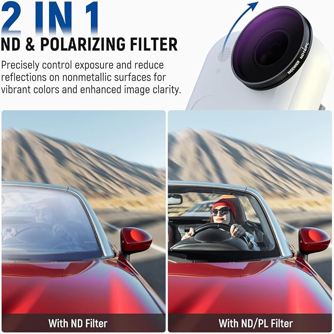 NEEWER Polarized ND Filter Set Compatible