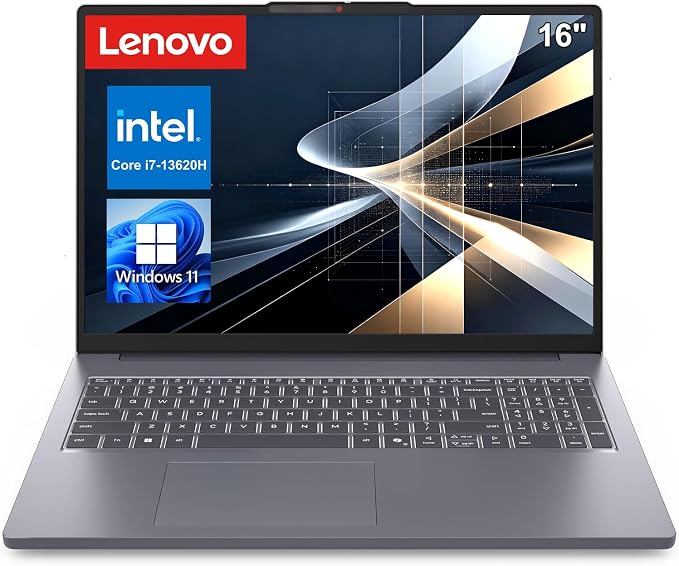Lenovo 16" Premium Laptop, i7-13620H, 24GB DDR5 1TB SSD | High-Compute H-Series CPU, Windows 11, For Ultimate Power Business Multitaskers, 2026 Edition