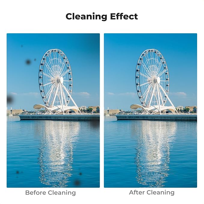 K&F CONCEPT 24mm Full Frame Sensor Cleaning Swab*6 + 20ml Sensor Cleaner