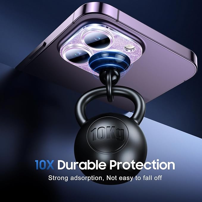 UniqueMe 3 Packs Compatible for iPhone 14 Pro Max/iPhone 14 Pro Camera Lens