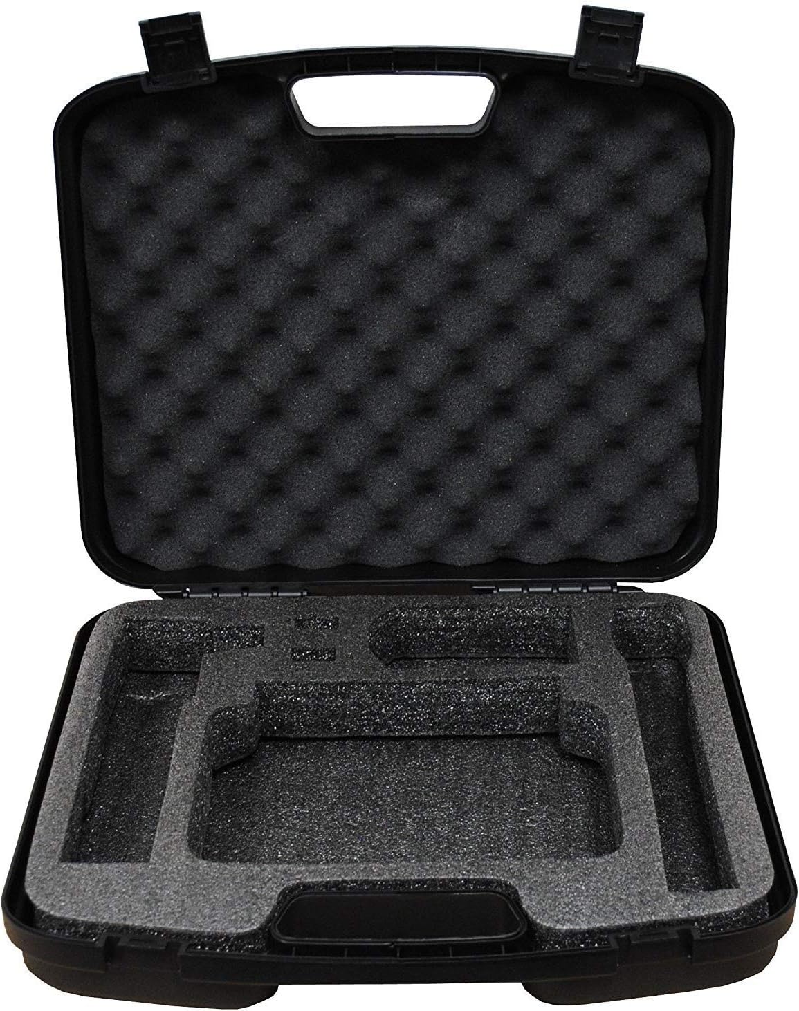 Audio 2000S S6073M UHF Wireless Lavalier Microphone System with Balanced XLR and 1/4-Inch Outputs, Volume Control, and Hard PVC Carrying Case