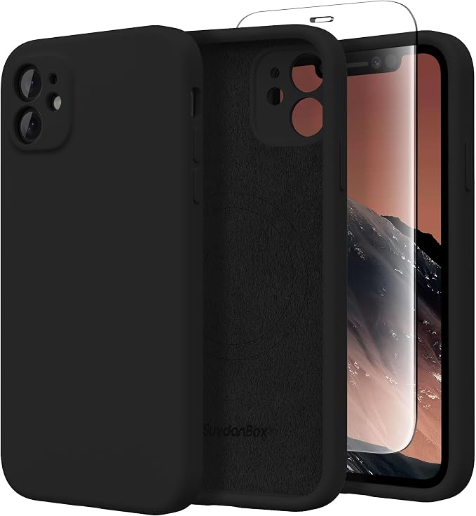 Magnetic for iPhone 11 Phone Case Silicone, Compatible