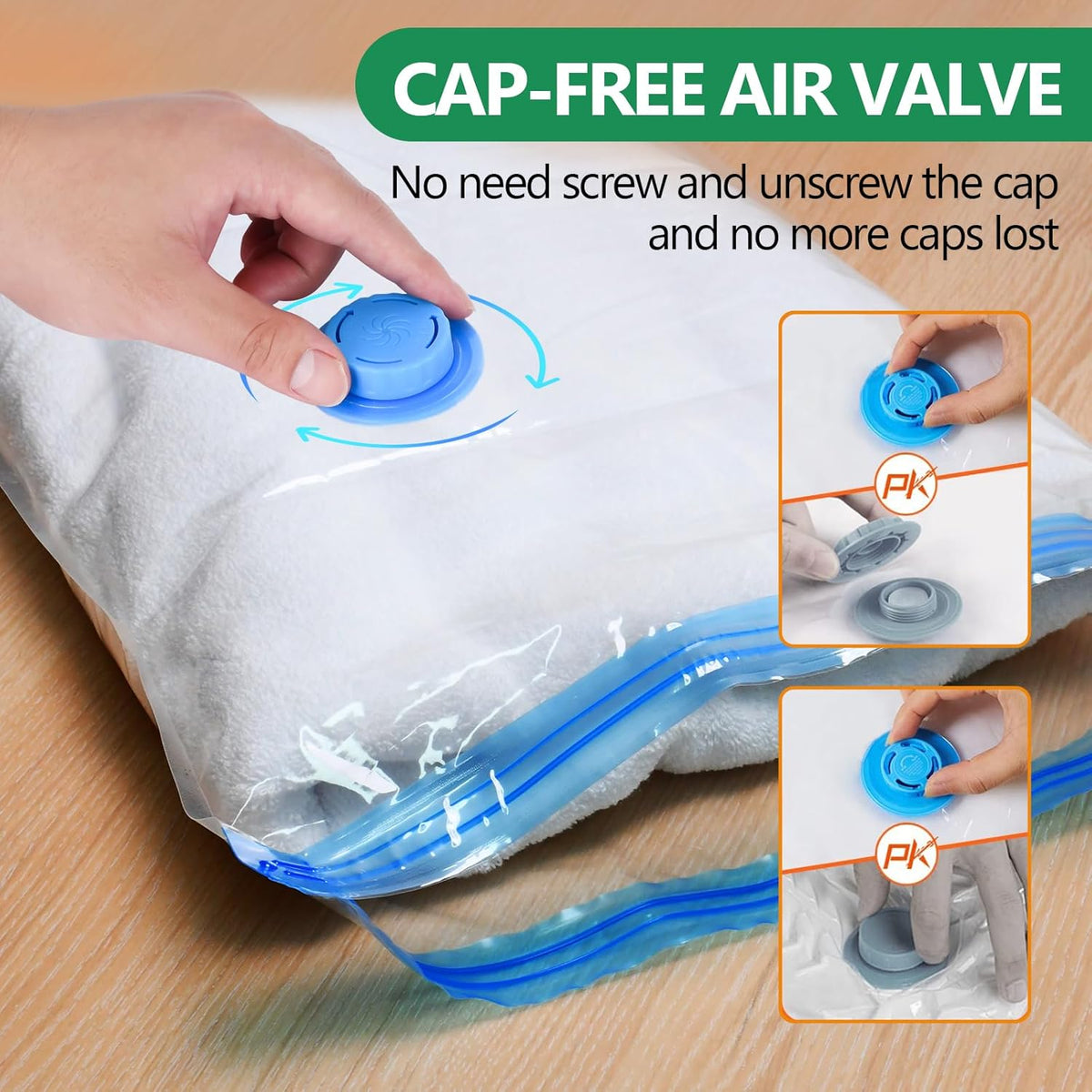 ZPP Electric Air Pump - Portable Vacuum Pump for Compression Clothing & Storage Bags