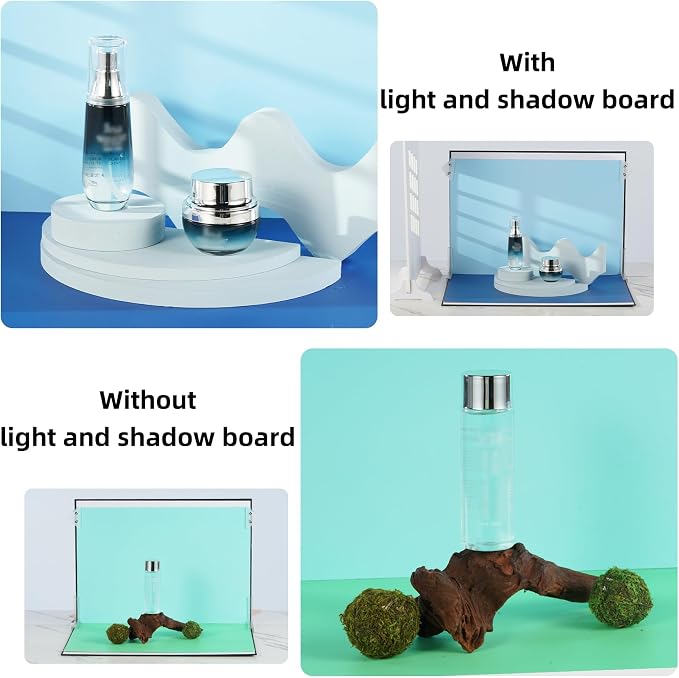 Meking 12Pcs 22Patterns Small Product Photography Backdrops Kit Photo