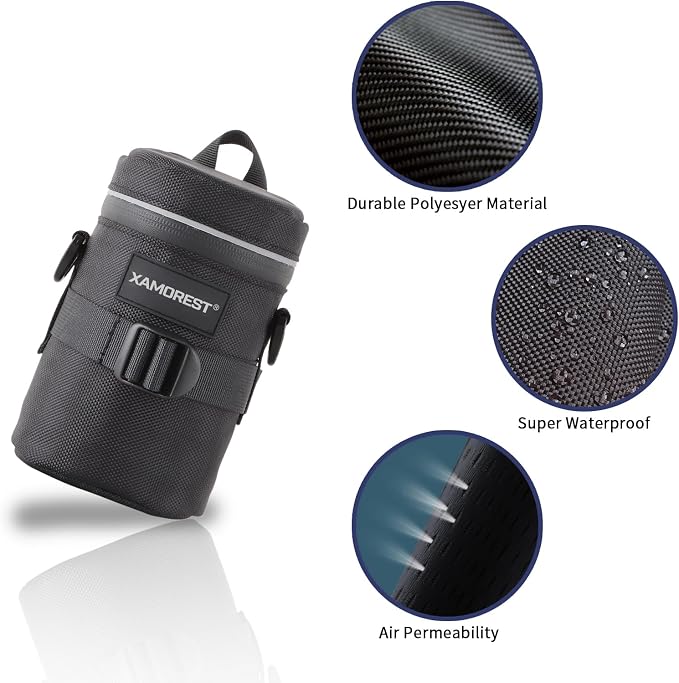 Camera Lens Case Lens Bag Compatible)
