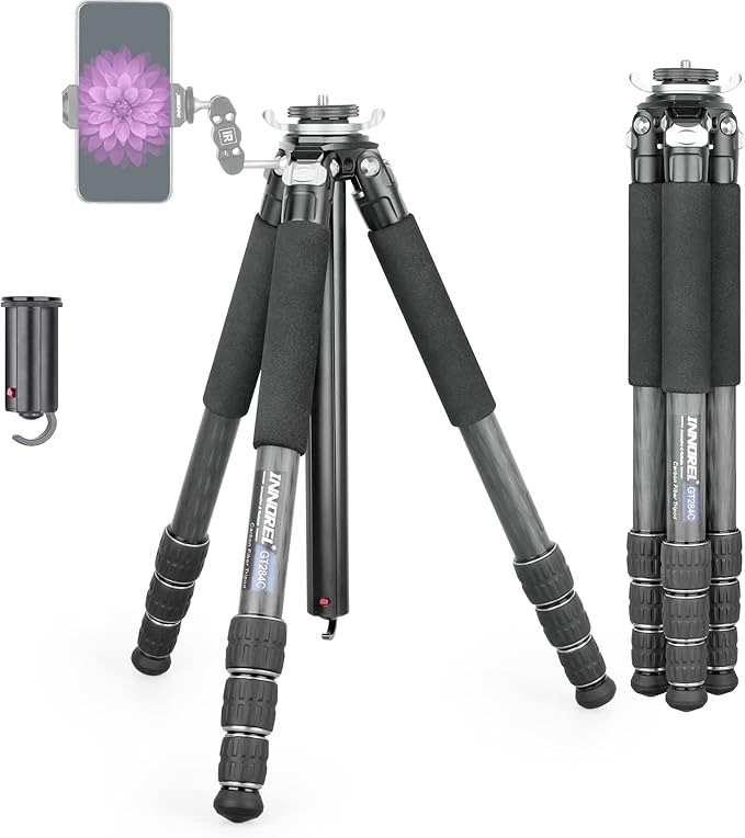 Carbon Fiber Tripod-INNOREL GT284C Professional Compact Portable Tripod
