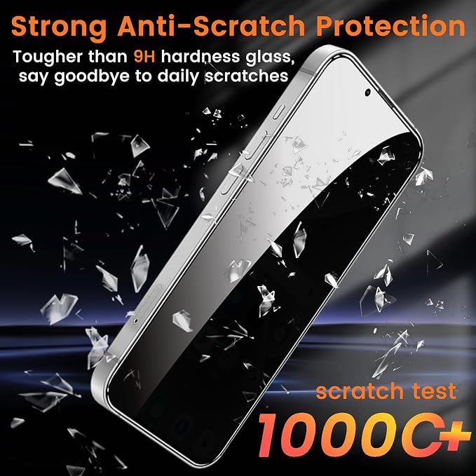Lesakit 3+3 Pack Privacy Screen Protector