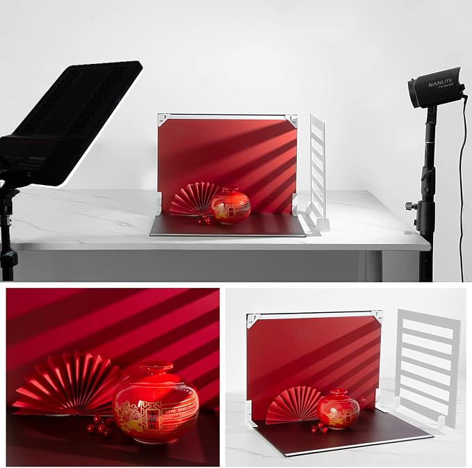 Photo Backdrop Board for Product Photography, 16.5x11.7 Inch Food Photography