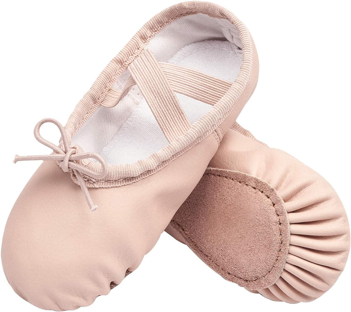 Stelle Ballet Shoes - Soft Leather Slippers for Girls & Boys | Toddler to Big Kid Sizes