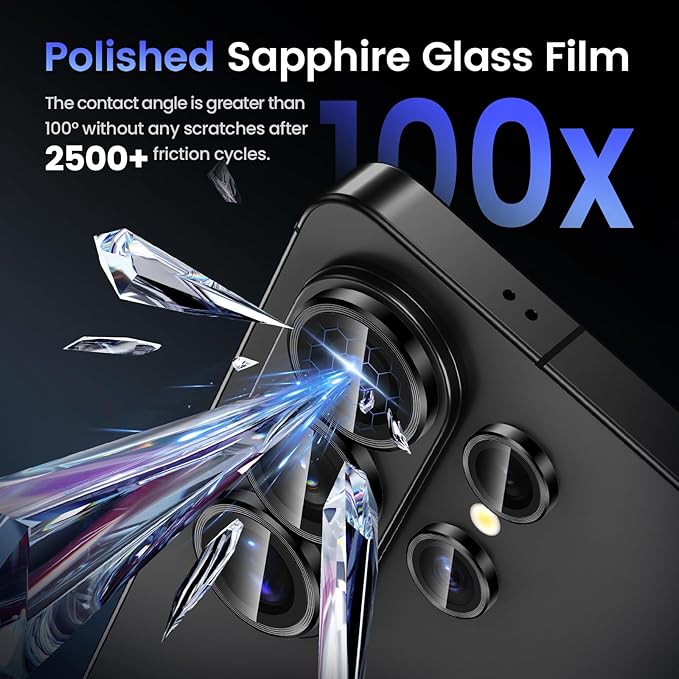 Tensea (3+2PCS Compatible with Samsung Galaxy S26 Ultra Camera Lens Protector