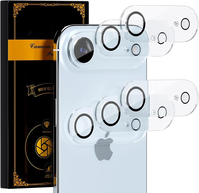 for 6 Pack iPhone Air Camera Lens Airtector 9H Tempered Glass Camera Screen