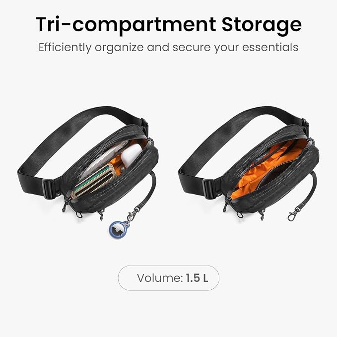 tomtoc 1.5L X-Pac Sling Bag