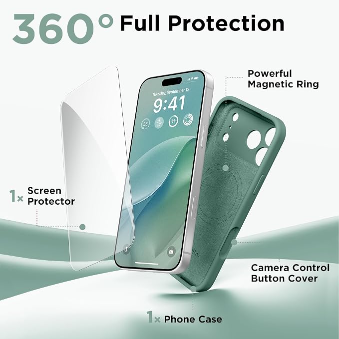 GolbinBox Magnetic for iPhone 17 Pro Case, Compatible