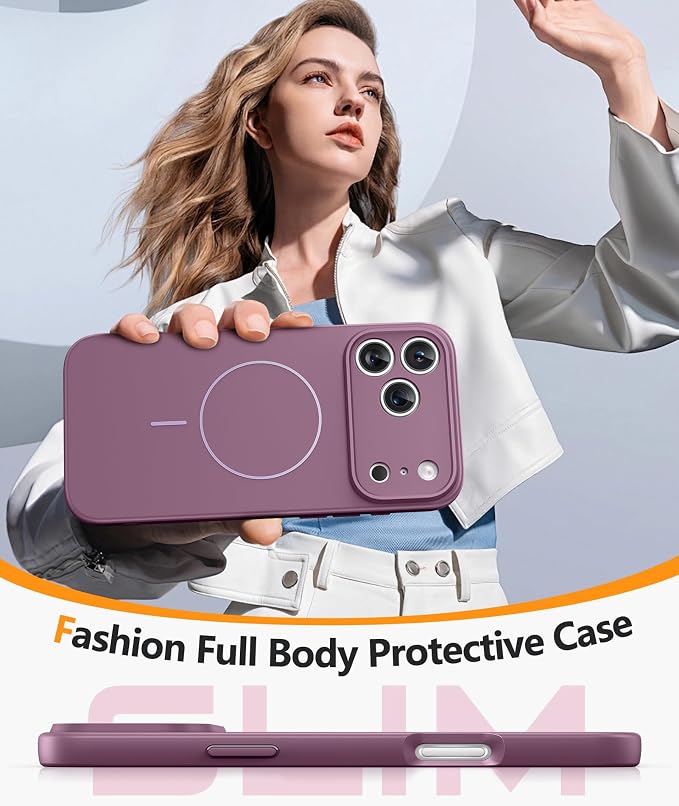 FNTCASE for iPhone 17 Pro Case: Integrated Silicone Phone Cases