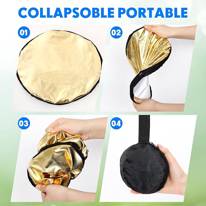 Yuntau Photography Reflector 5 in 1 Light Reflectors