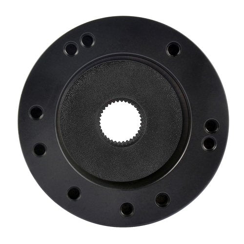AIPSET Golf Cart Steering Wheel Adapter Compatible with Club Car DS Steering Wheel, Universal Fit for 5-6 Holes Steering Wheel-Black